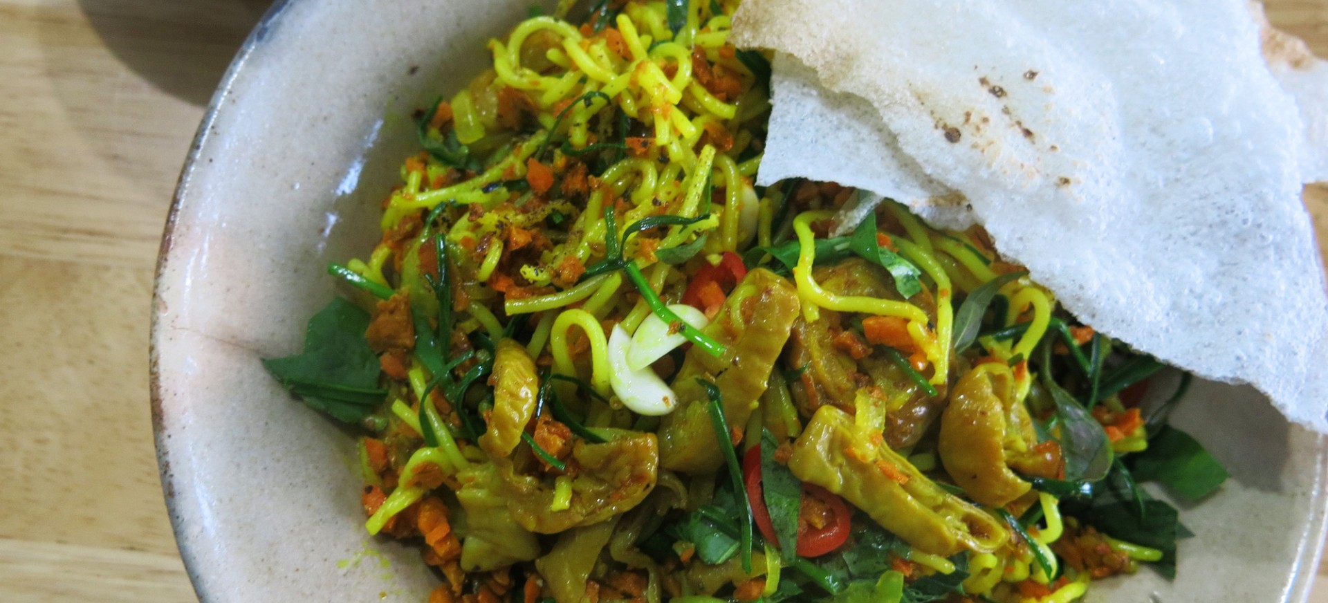 bún lòng xào nghệ đà nẵng