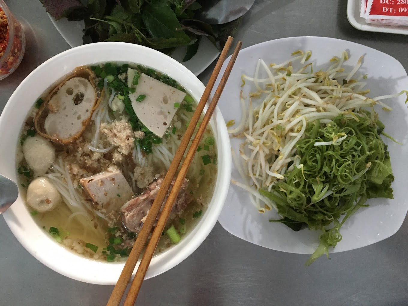Bún mọc Bà Chiều 