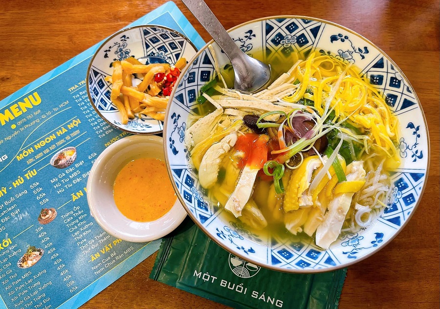 Bún thang Sài Gòn của quán Một Buổi Sáng