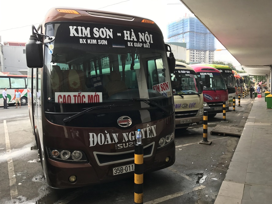 bus to Ninh Binh