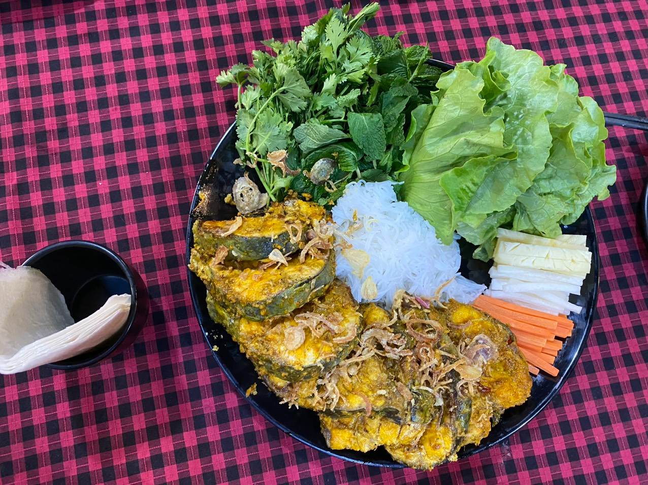 Cá tầm nướng Sa Pa