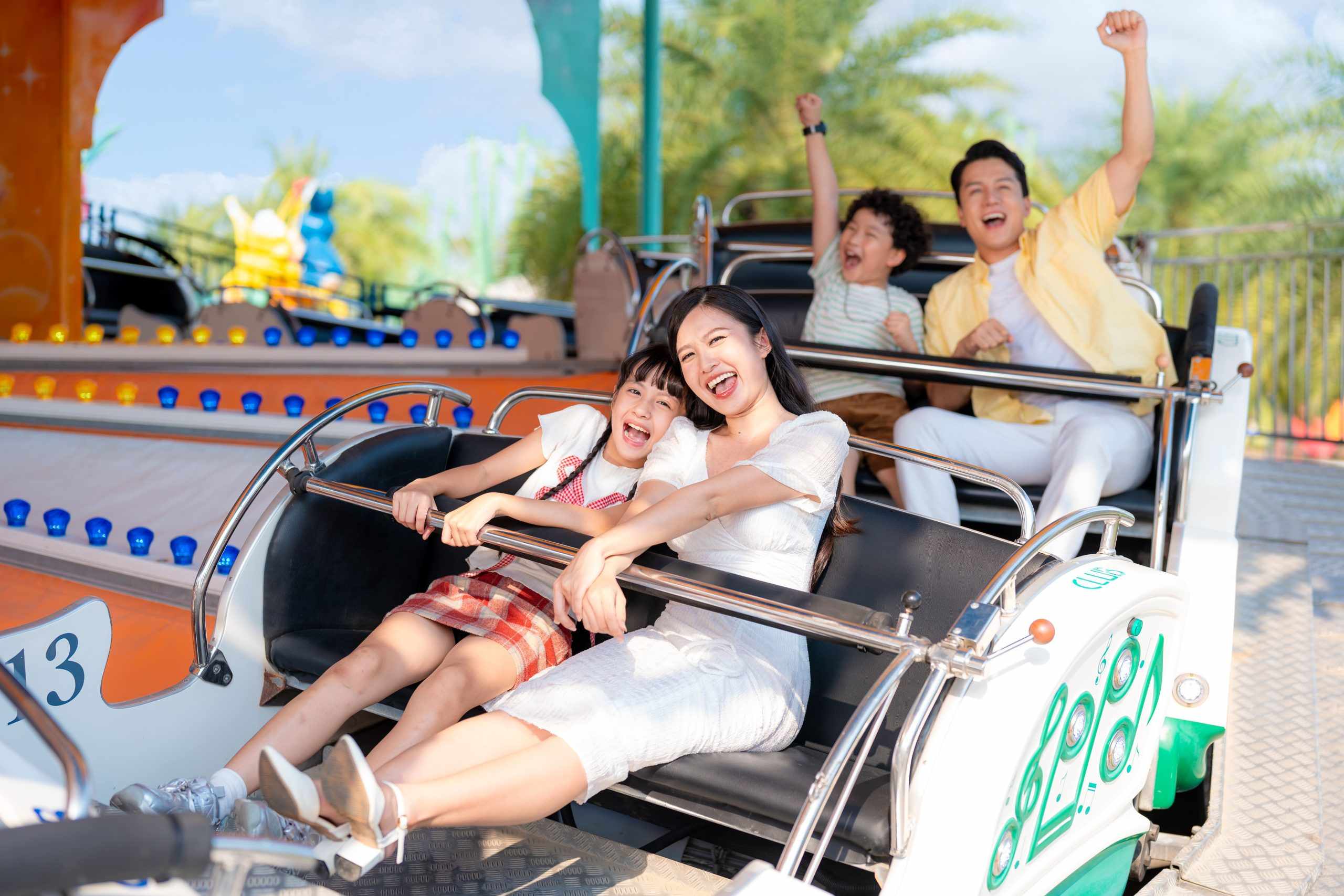 Một số trò chơi nổi bật tại công viên Grand Park