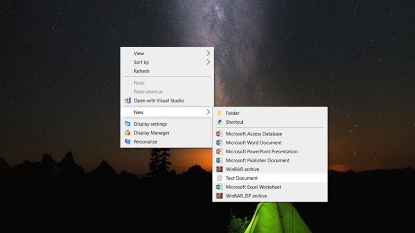 Tạo bản thảo mới 