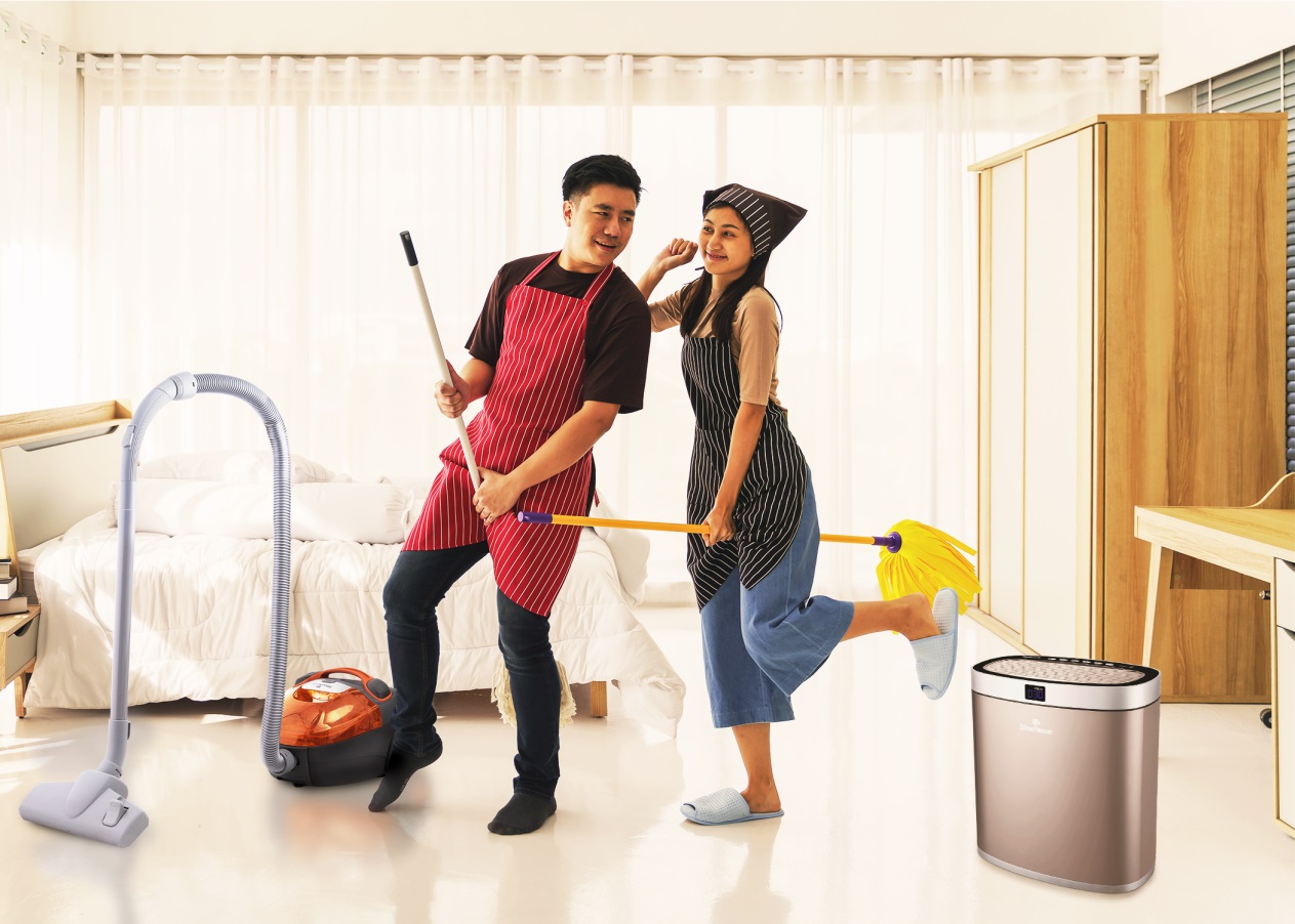 Dọn dẹp nhà cửa - cách xả stress nhanh nhất