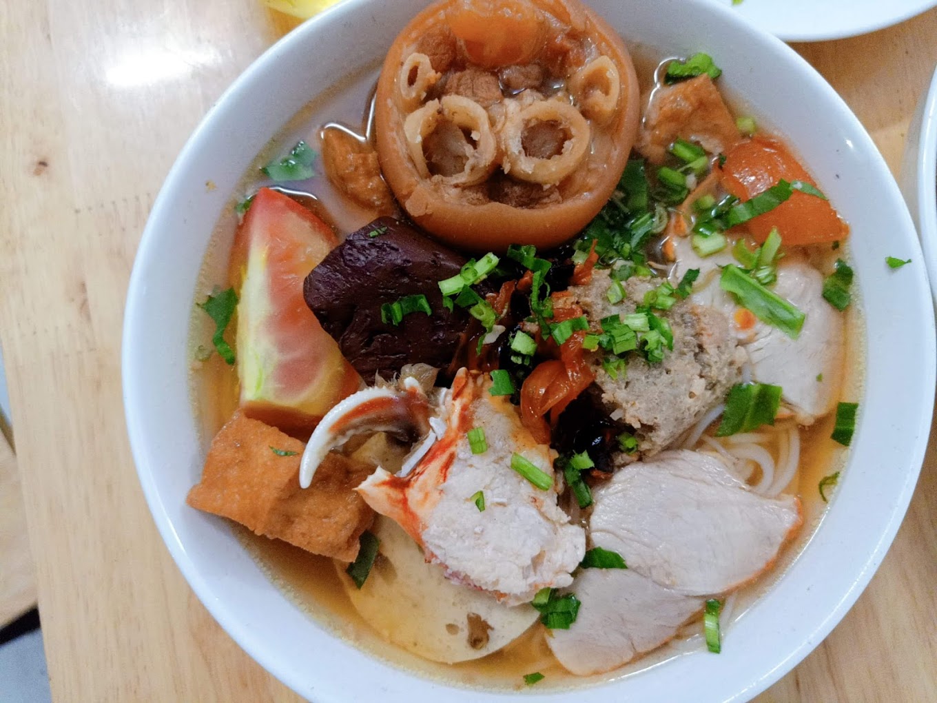 canh bún Sài Gòn Canh bún Sài Gòn quán Cô Béo