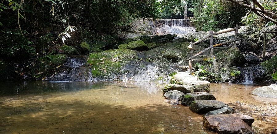Cảnh quan thác Đồng Quan
