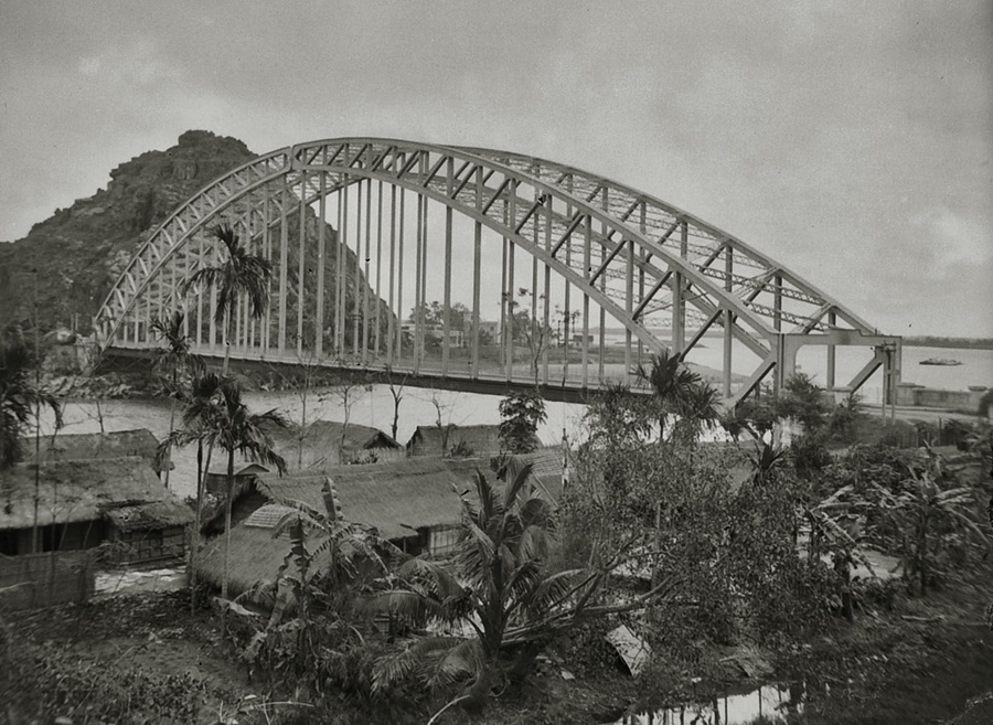 Cầu Hàm Rồng Cầu Hàm Rồng Thanh Hóa xưa