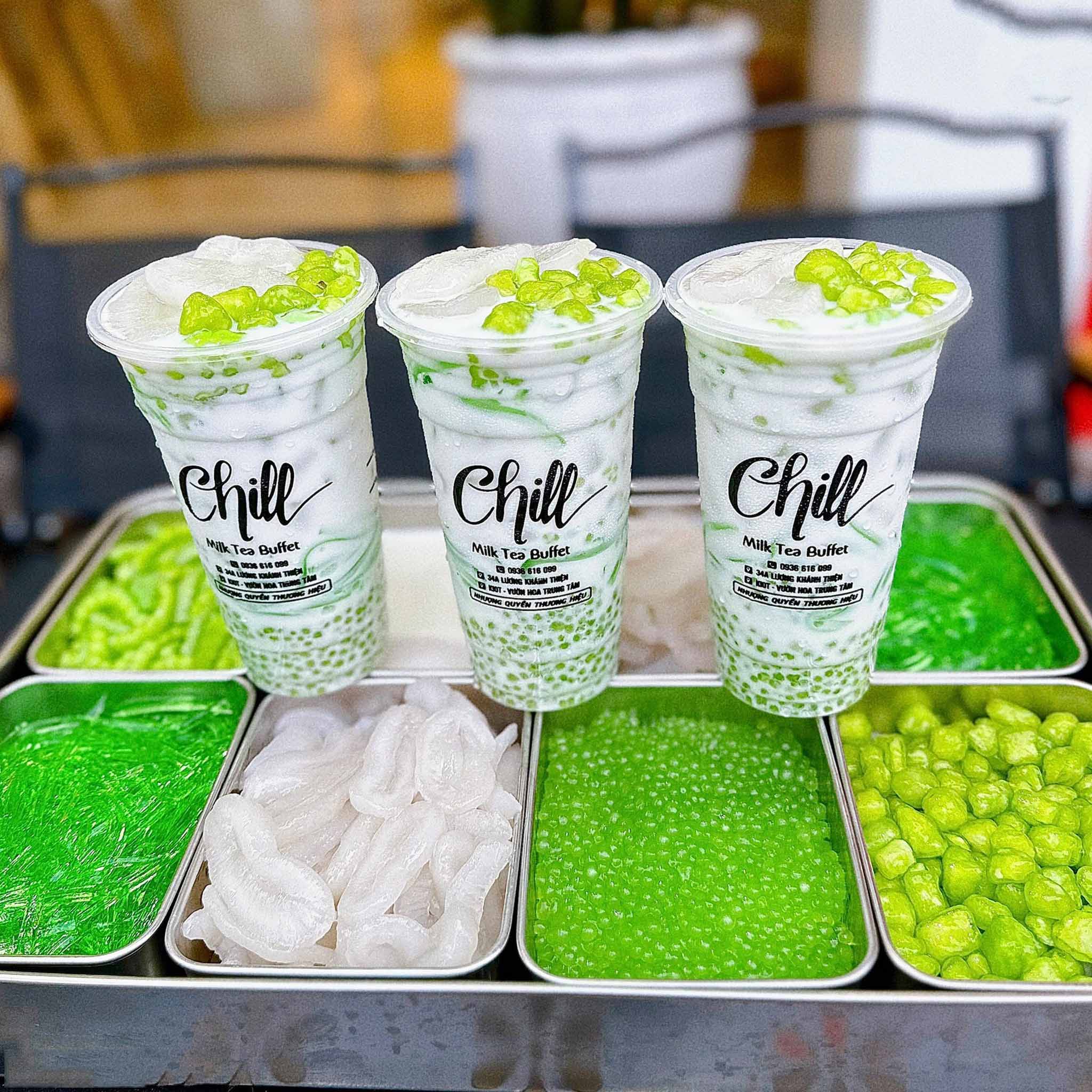 chè Hải Phòng Các món chè hấp dẫn tại CHILL Milk Tea Buffet