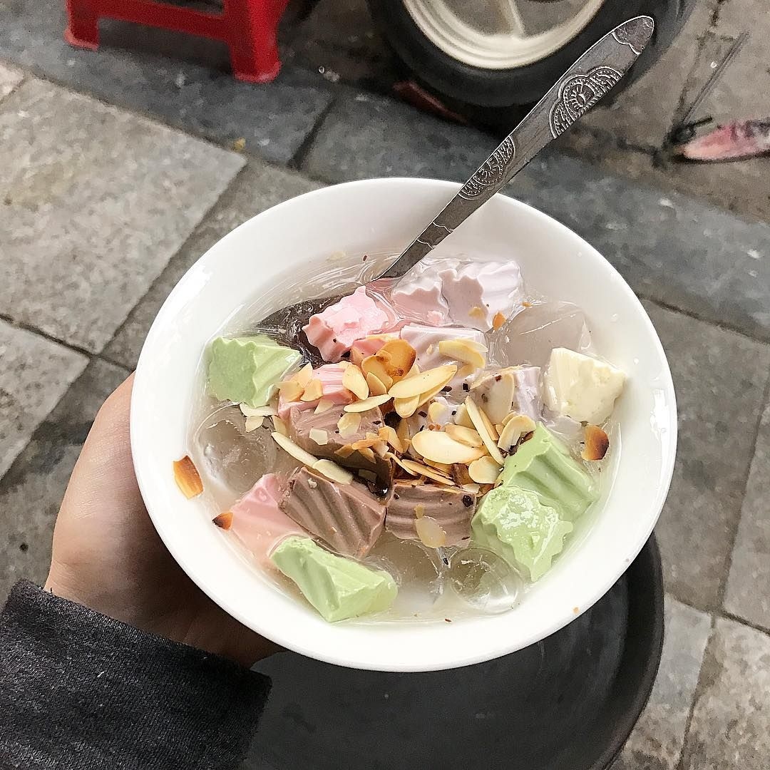 Chè khúc bạch Hà Nội chuẩn vị