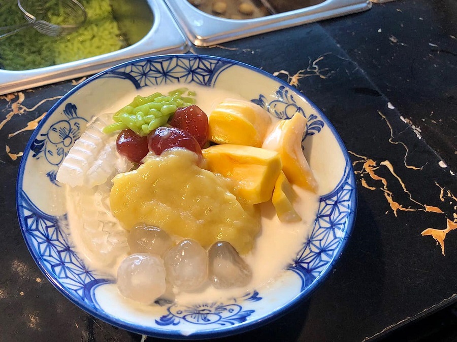 Chè sầu Liên Hà Nội Chè xưa - Địa chỉ ăn chè sầu Liên ở Hà Nội ngon