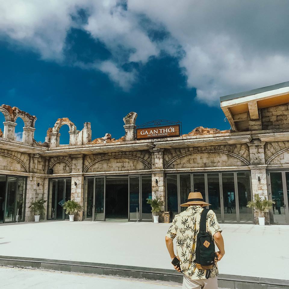 Check in ga An Thới