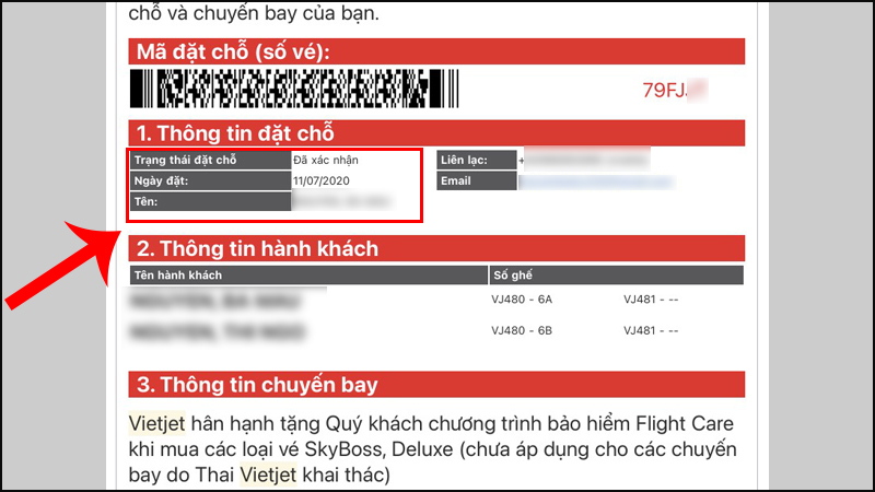 Cách làm check in online Vietjet Air
