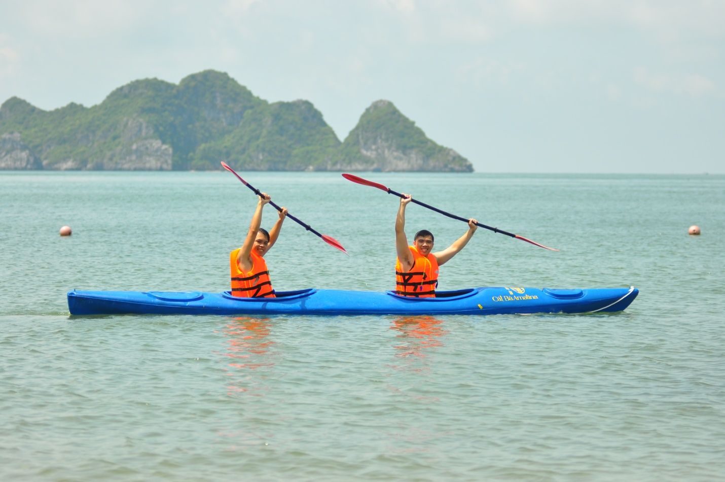 Chèo thuyền Kayak đảo Nam Cát