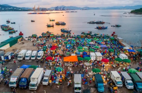 Khám phá chợ cá Hạ Long – chợ đầu mối hải sản lớn nhất thành phố