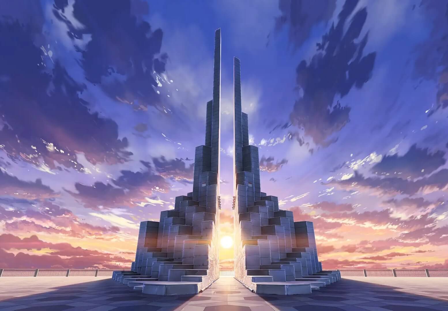 Tháp Nghinh Phong là công trình mang kiến trúc độc đáo 