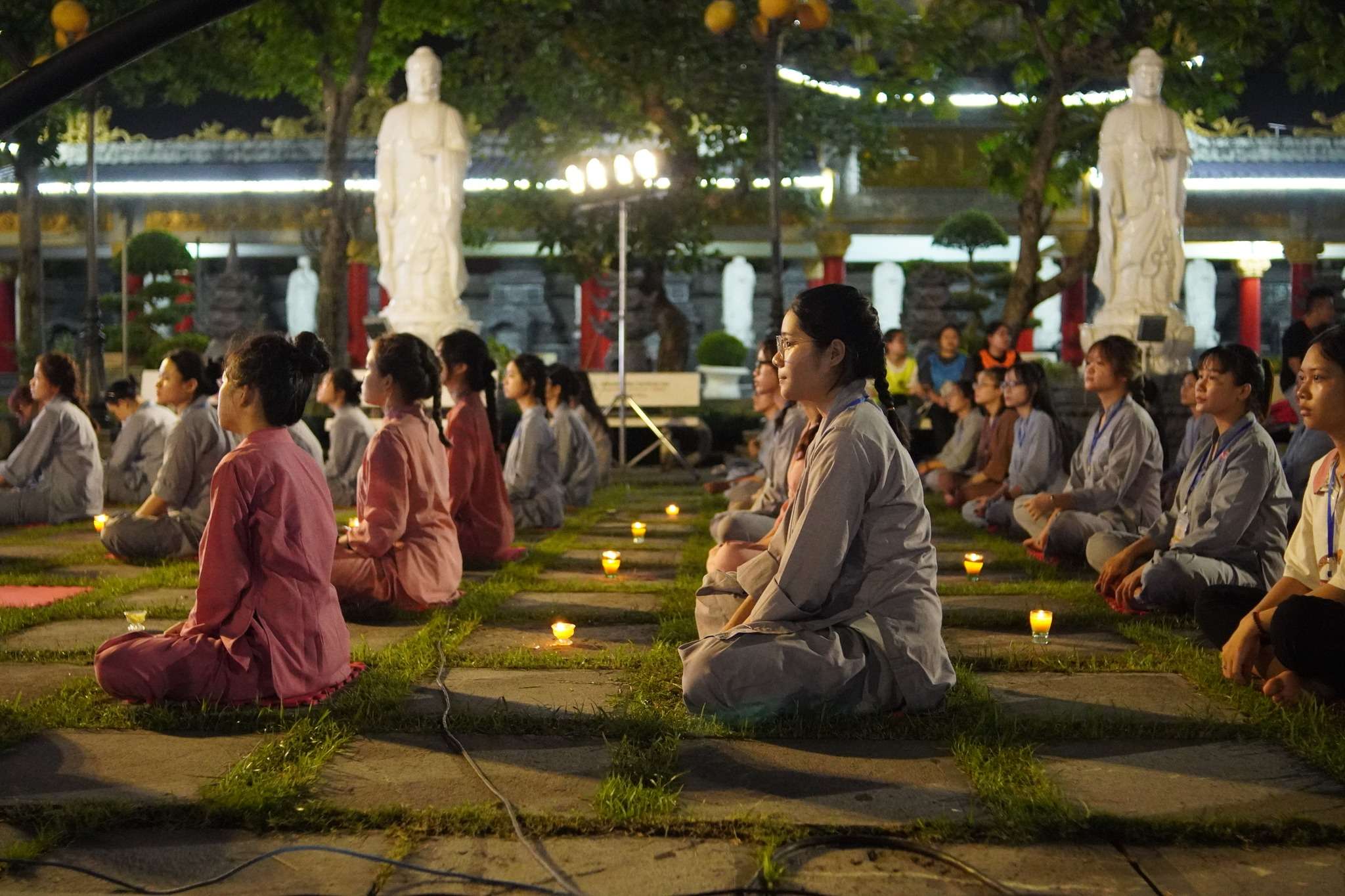 Các khóa tu tại chùa 