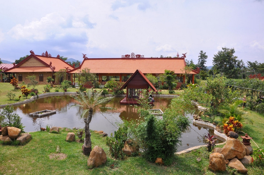 Chùa Di Đà toát lên nét đẹp bình yên giữa núi rừng Tây Nguyên 