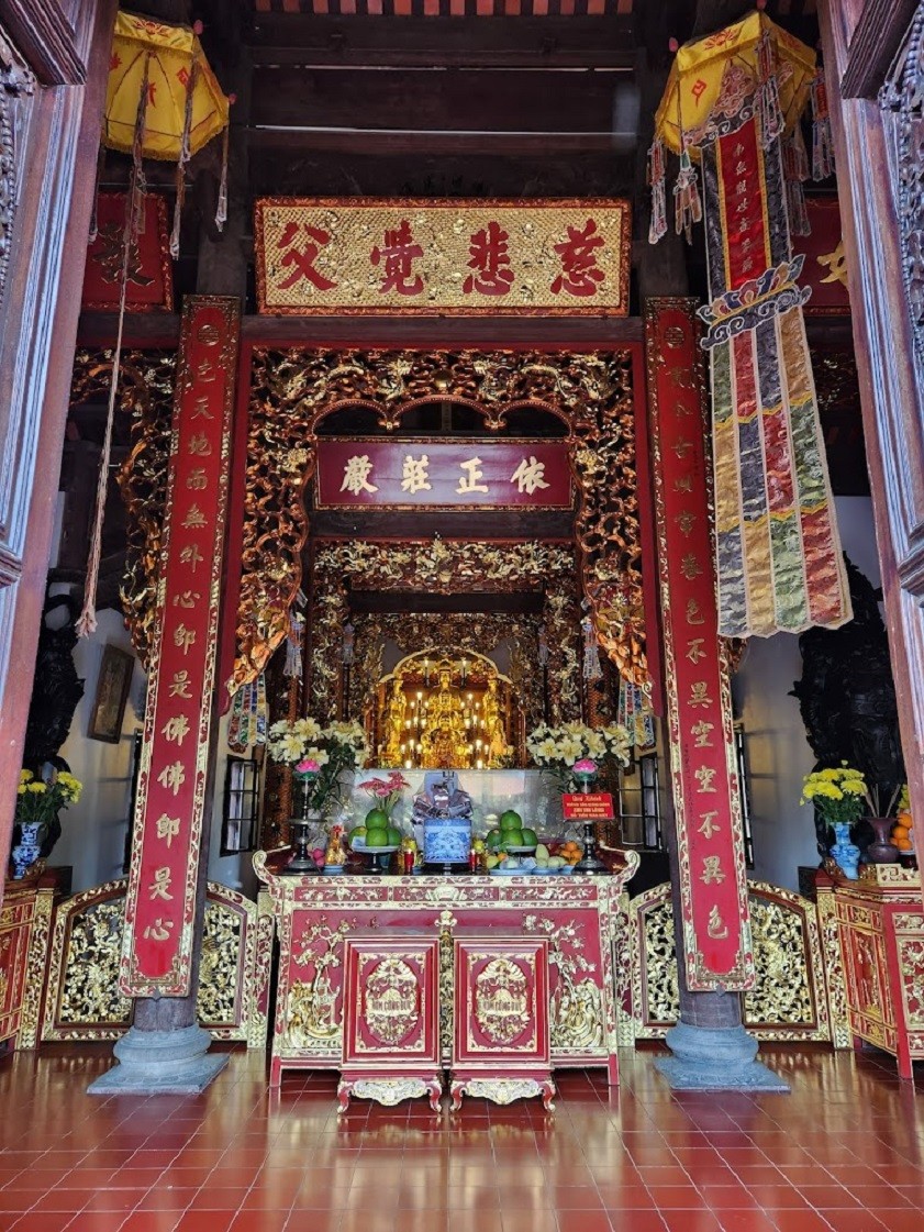 Chùa Đồng Thiện Phật điện lộng lẫy, trang nghiêm