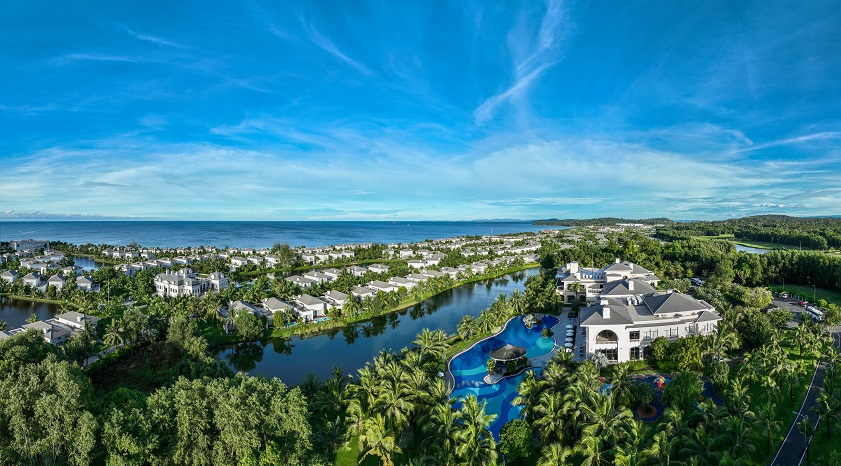 Chùa Hà Tiên Không gian nghỉ dưỡng xanh tươi, mát mẻ với nhiều tiện ích đẳng cấp tại Vinpearl Phú Quốc
