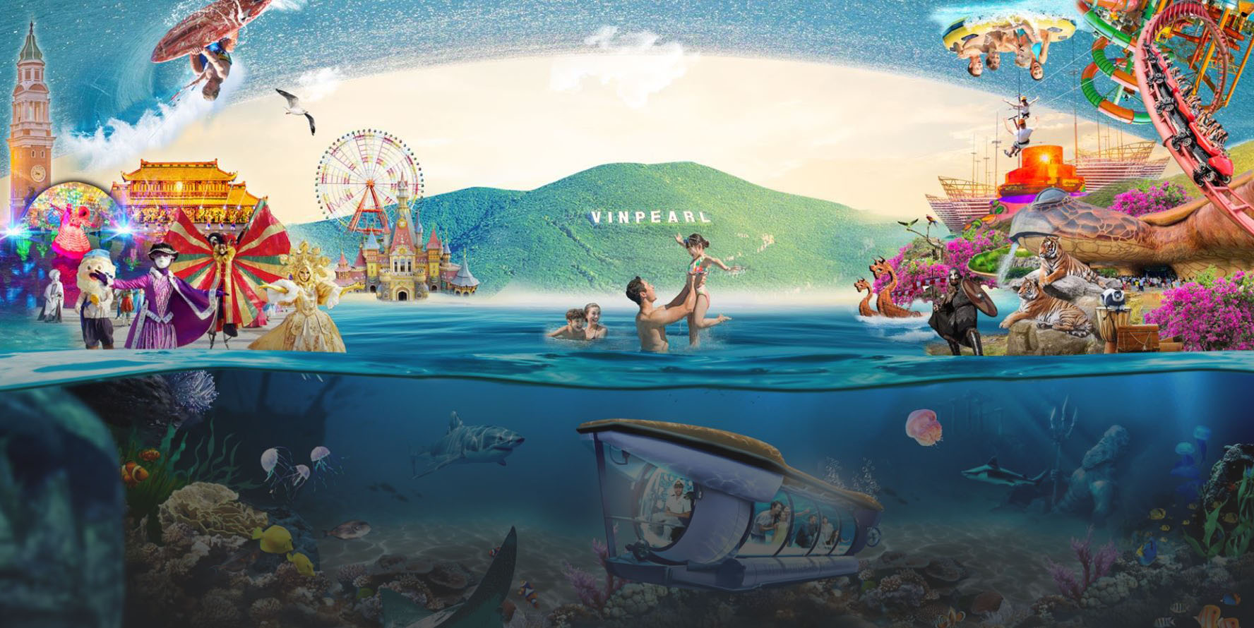 Thỏa sức vui chơi “quên lối về” tại các cơ sở VinWonders