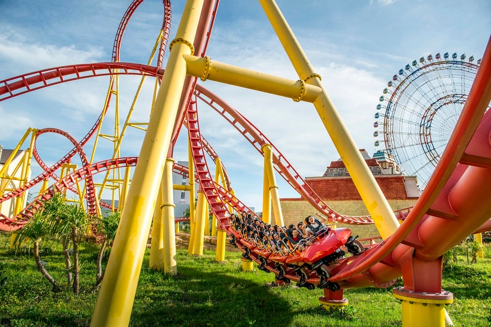 Thỏa sức khám phá hàng loạt trò chơi mới lạ, hấp dẫn tại VinWonders Phú Quốc