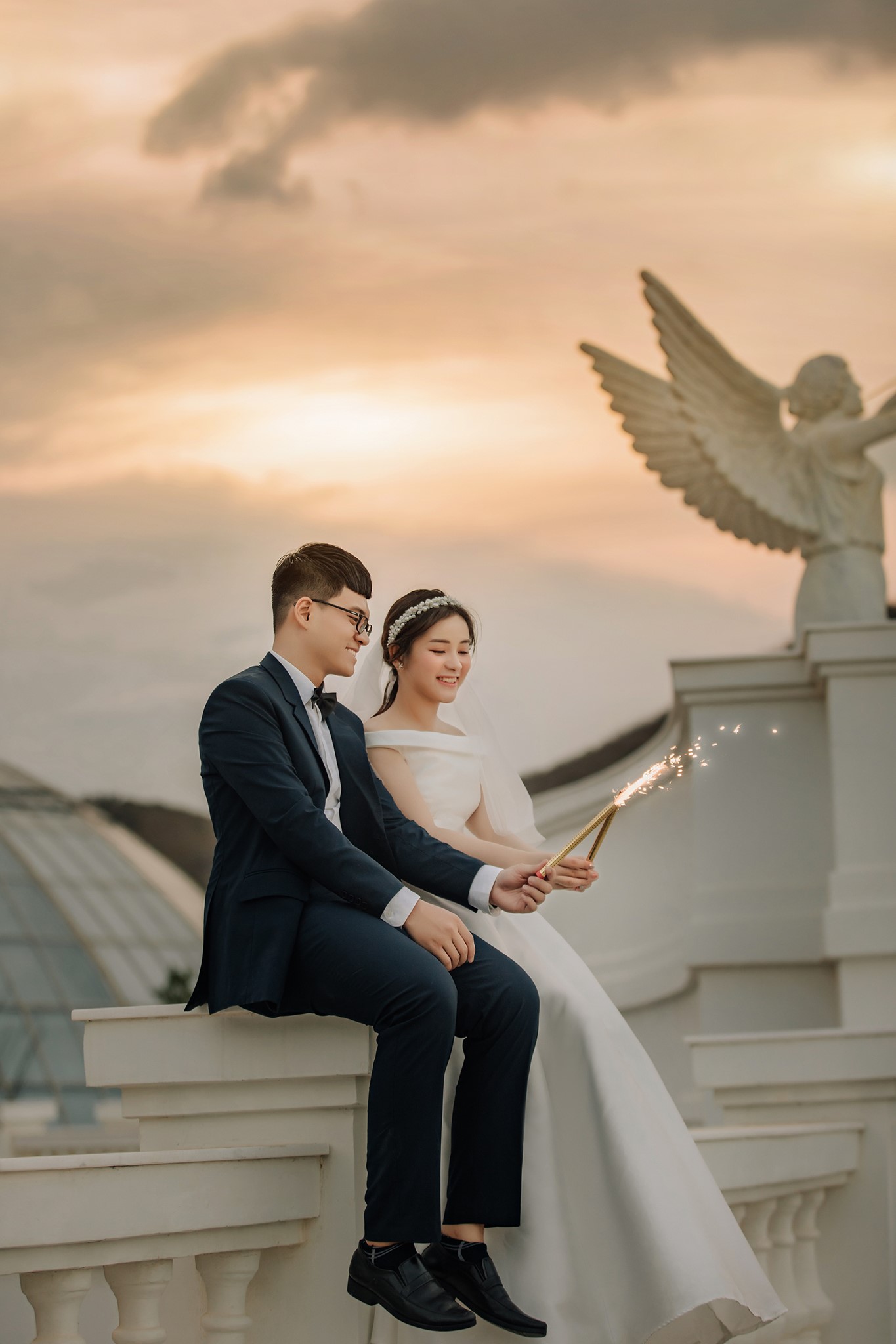 Vinpearl còn là địa điểm chụp hình cưới lung linh cho các cặp đôi