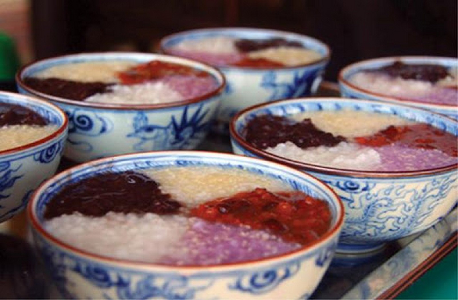 Cách bài trí tinh tế của món cơm muối