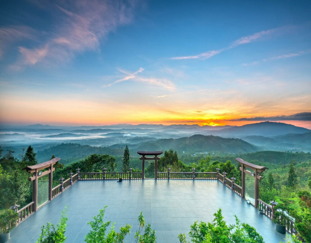 Hình ảnh cổng trời Bảo Lộc 