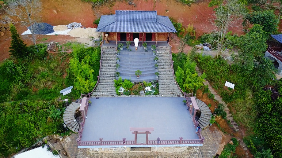 Toàn cảnh chùa Linh Quy Pháp Ấn