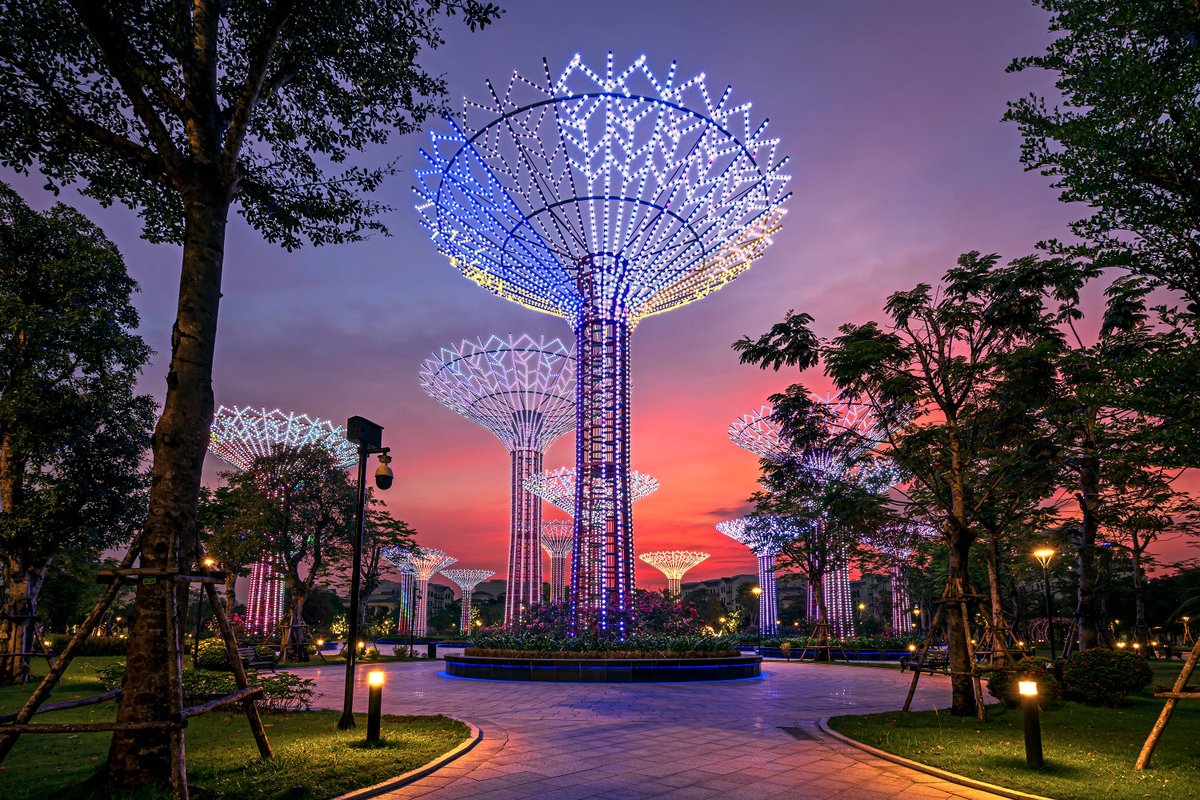 Công viên ánh sáng Vinhomes Grand Park