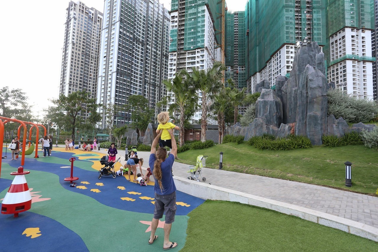 Công viên giải trí ở TPHCM Vinhomes Central Park
