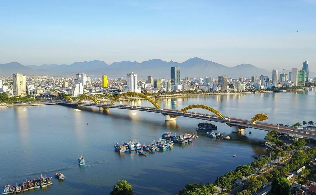 Da Lat to Da Nang Dragon Bridge in Da Nang