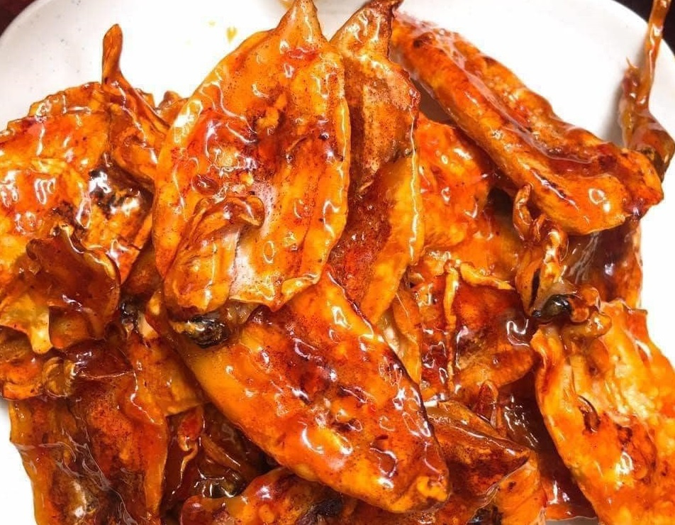 đặc sản Cam Ranh Mực rim ngon, dai và đậm vị