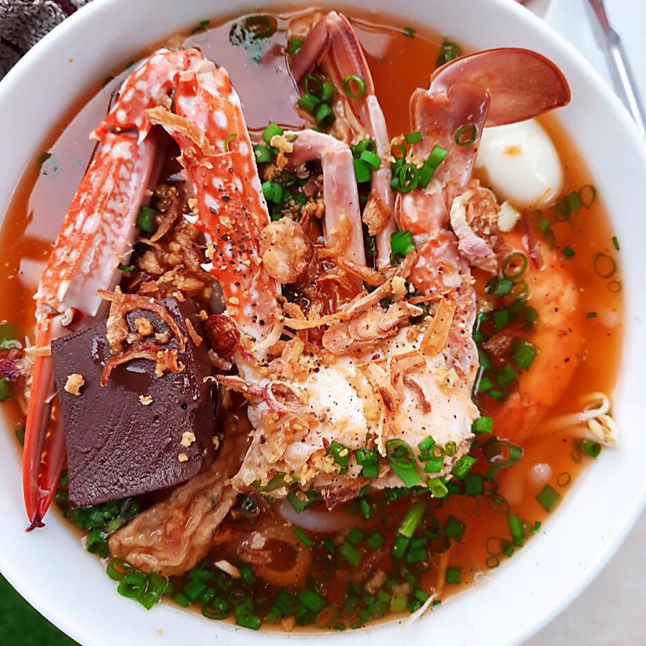 Đặc sản Rạch Giá Bánh canh ghẹ
