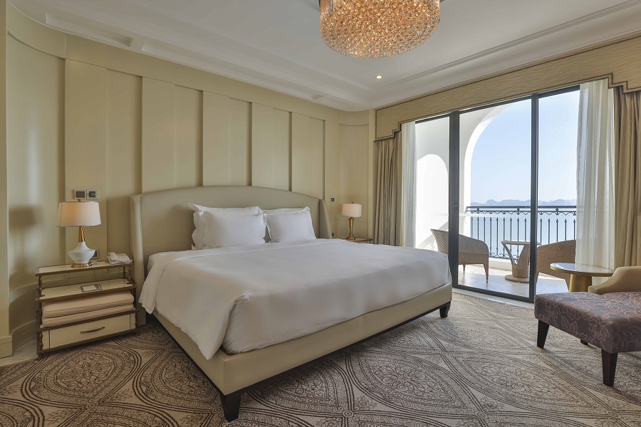 đảo Cái Chiên Không gian phòng nghỉ sang trọng, hiện đại của Vinpearl Resort & Spa Hạ Long