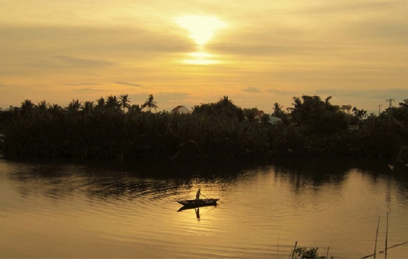 Nét đẹp thơ mộng, nhẹ nhàng của đảo Cẩm Nam Hội An