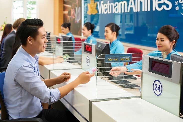 đặt vé máy bay Vietnam Airlines Các đại lý, chi nhánh vé máy bay Vietnam Airlines