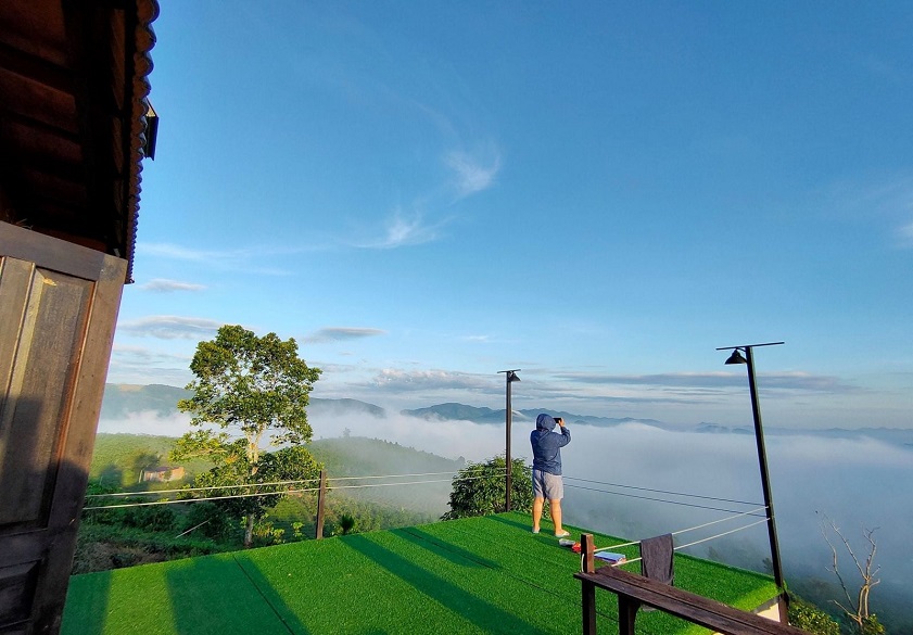 Đèo mây Lộc Thành Lộc Thành Bảo Lâm Lâm Đồng là tọa độ săn mây cực lý tương