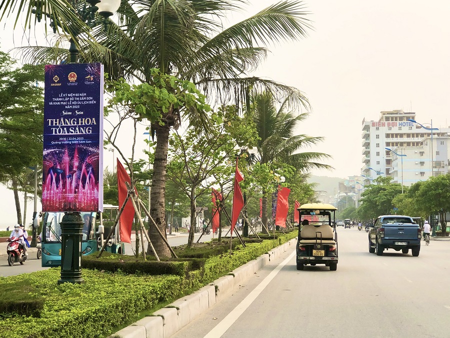 Bãi biển Sầm Sơn Phương tiện đi lại tại Sầm Sơn