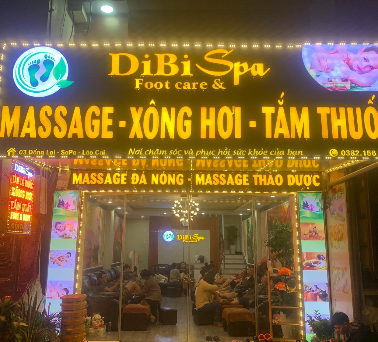Tắm lá Dao đỏ Sa Pa Địa chỉ tắm lá Dao đỏ Dibi Spa