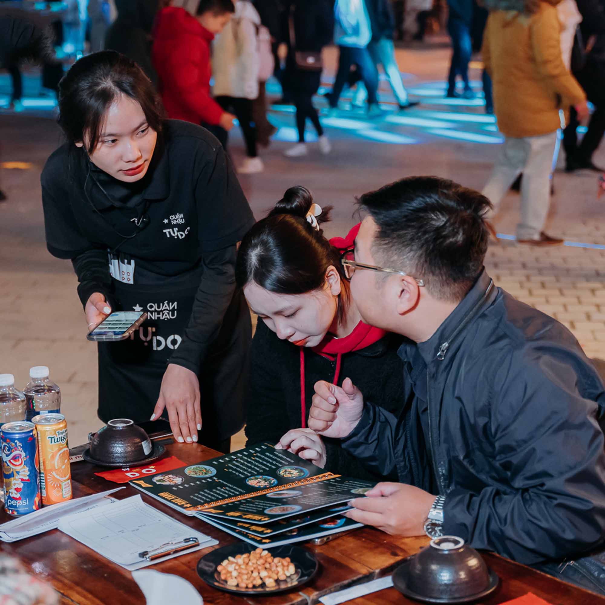 Đội ngũ nhân viên nhiệt tình