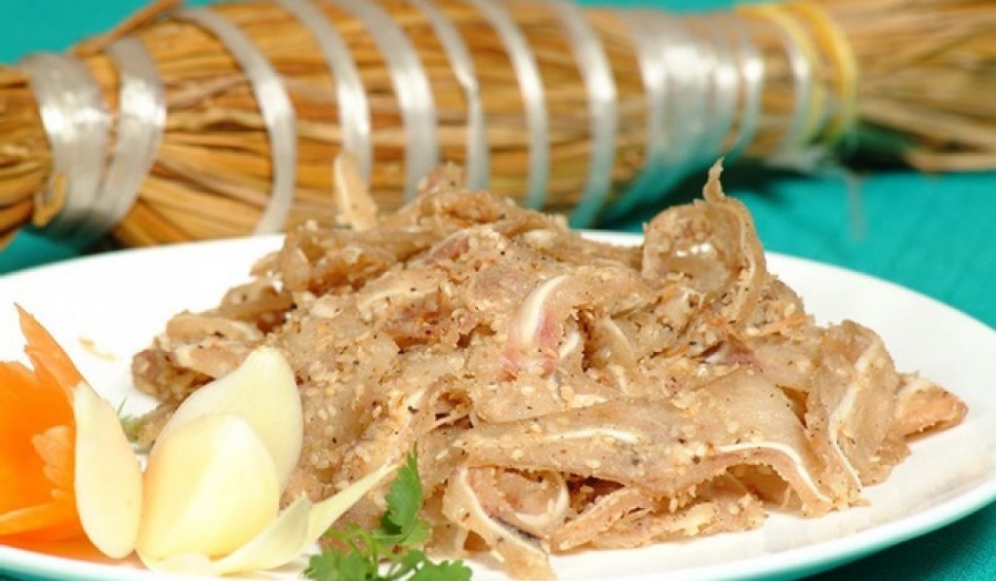 Tré Bình Định có hương vị đa dạng là món ăn vặt, mồi rượu được yêu thích