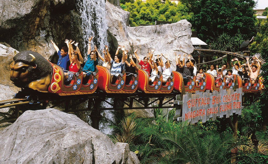 Các trò chơi thú vị tại các công viên Malaysia