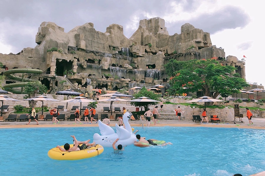 Khu du lịch ở Di Linh Tea Bobla Waterfall 