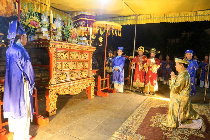 Không khí trang nghiêm tại lễ tế Đàn Xã Tắc