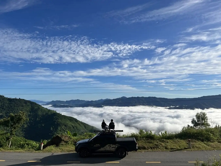Săn mây tuyệt đẹp tại đèo Vi Ô Lắc