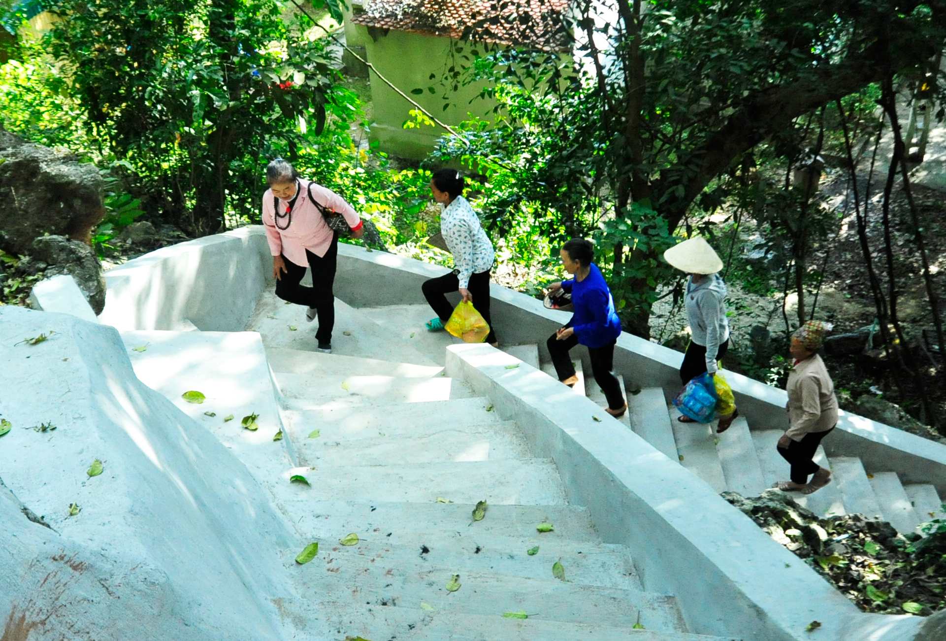 Đường lên động Bích Đào