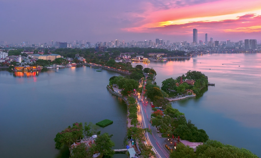 Đường Thanh Niên Đường Cổ Ngư chính là đường Thanh Niên hiện nay