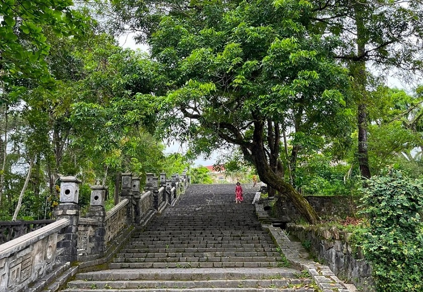 Không khí trong lành, an nhiên tại đan viện Thiên An Huế