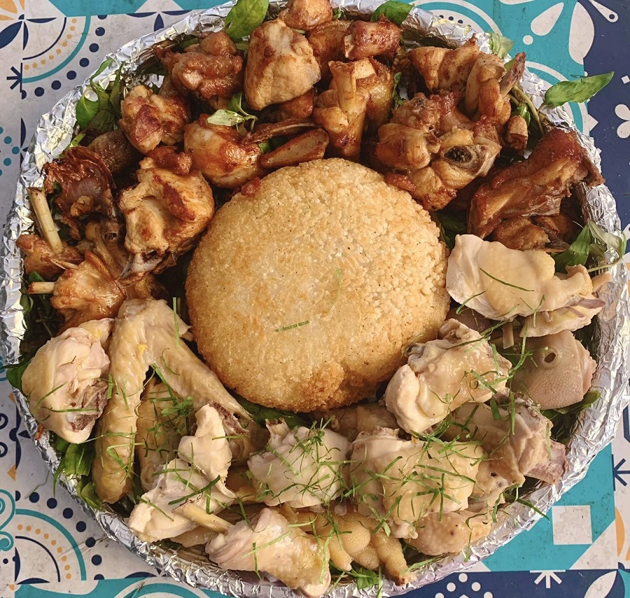 Ăn no căng bụng với set gà tại Gà 5 Sao